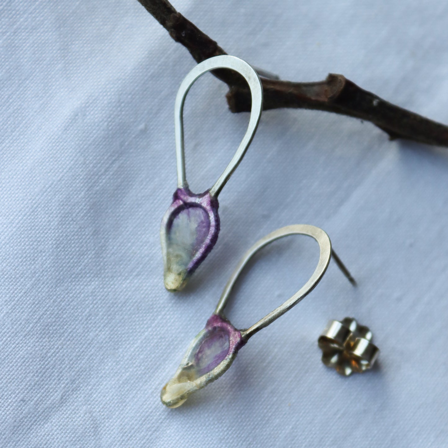Sprouting Seed Earrings : multiple colors