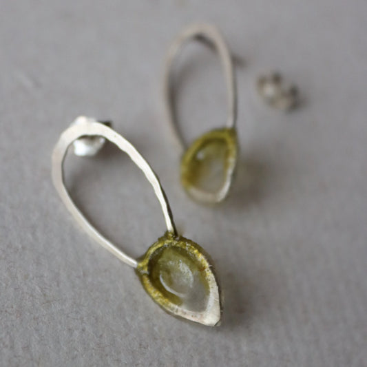 Sprouting Seed Earrings