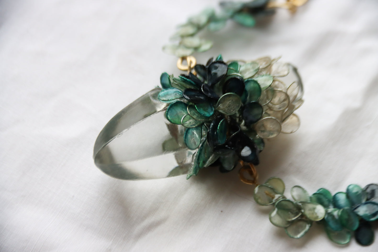 Sunlight through Frozen Trees Necklace