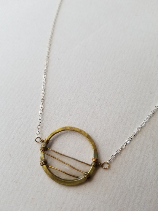 Sunrise Necklace, Gold-Filled, Small