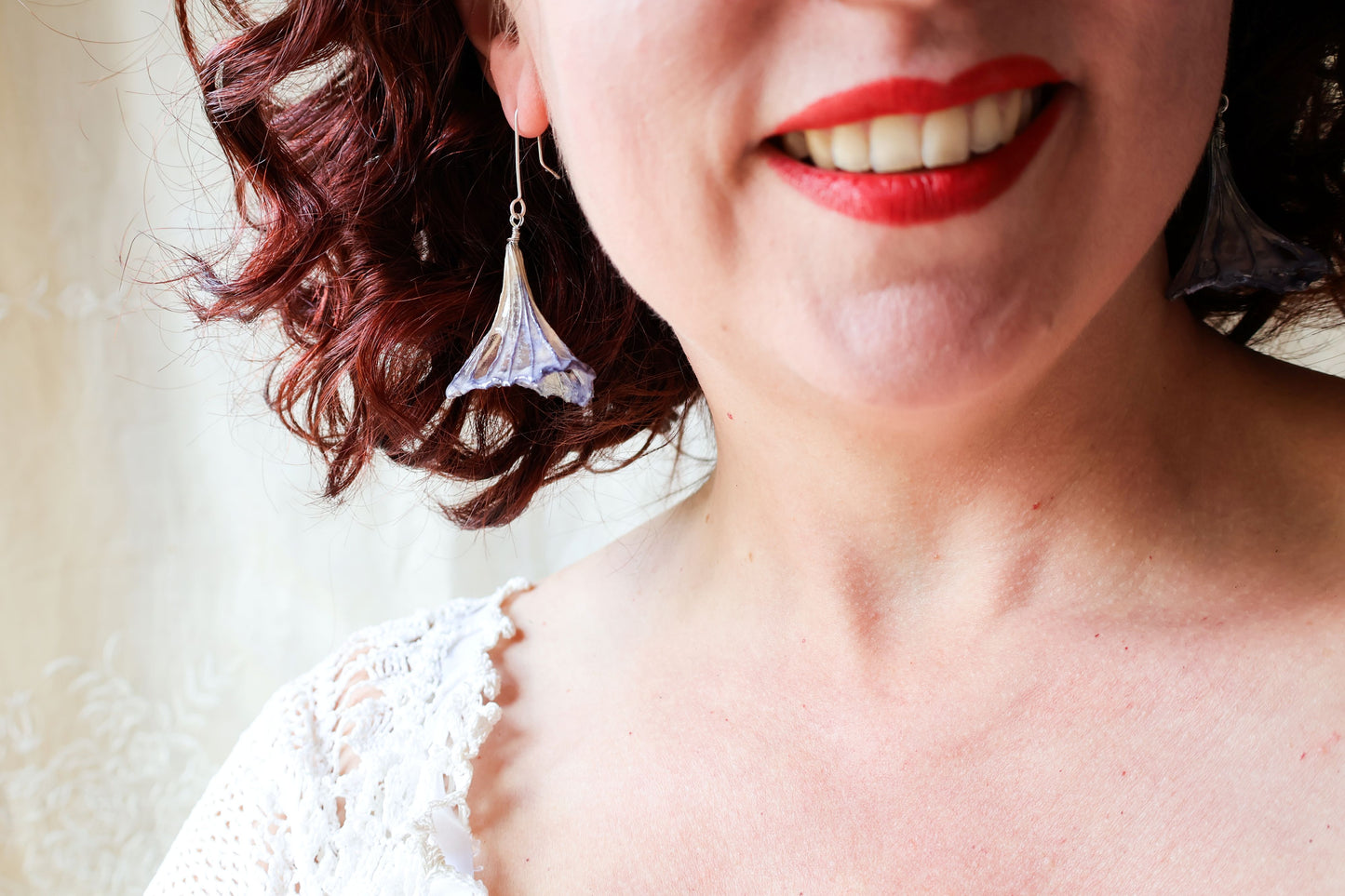 Trumpet Flower Earrings