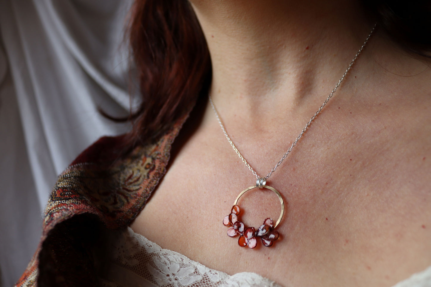 Vibrant Leaves Necklace