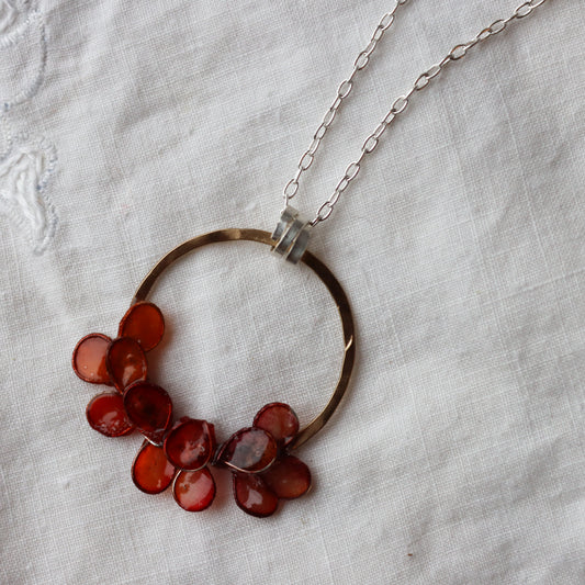 Vibrant Leaves Necklace