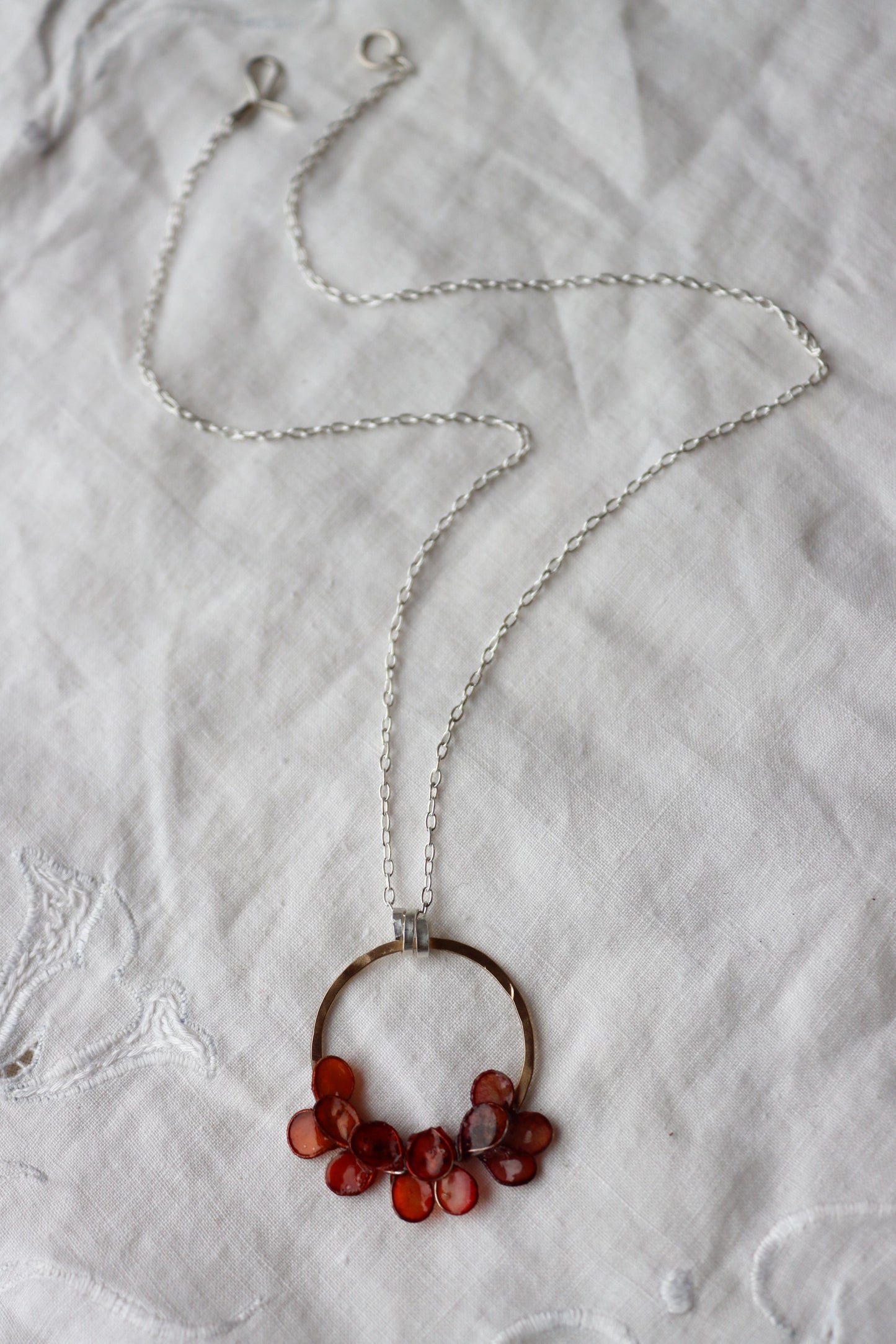 Vibrant Leaves Necklace